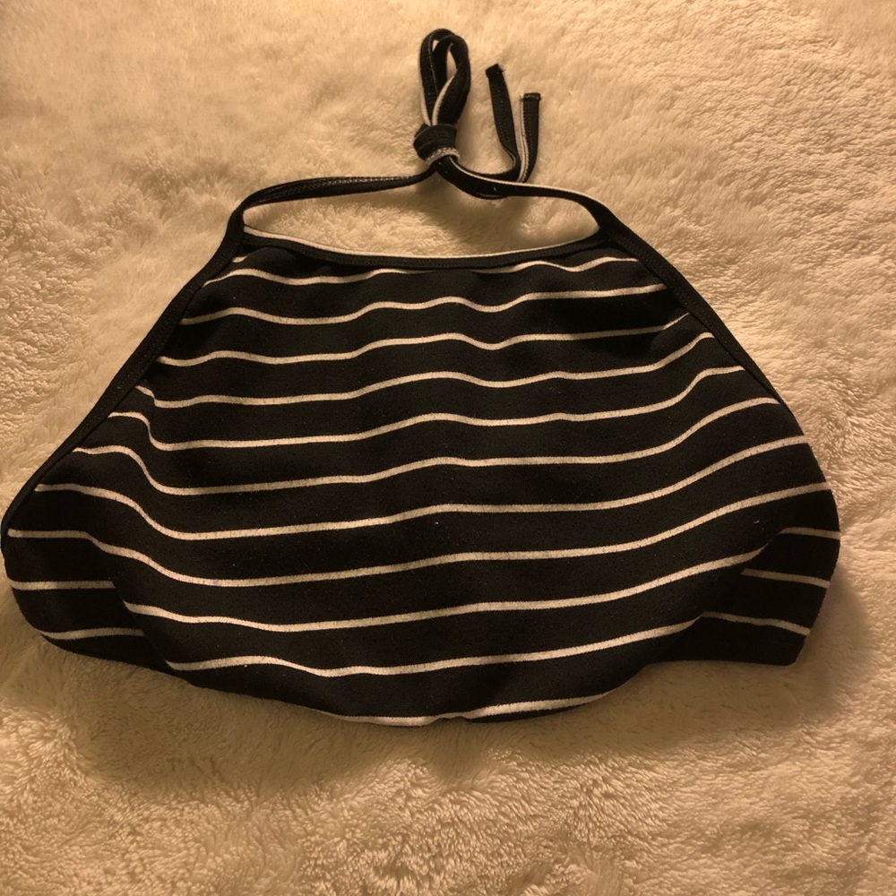 American apparel halter crop top